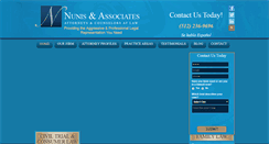 Desktop Screenshot of nunislaw.com